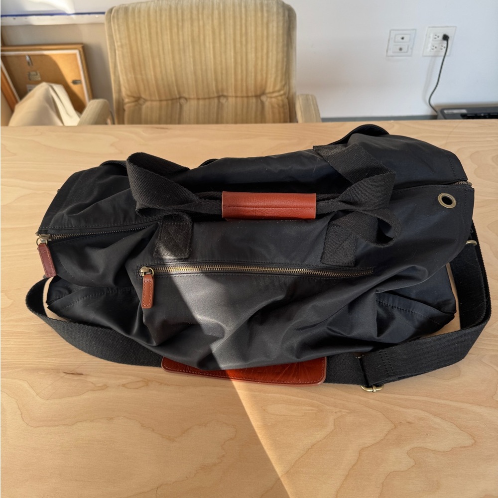 Mark & Graham 2-in-1 Garment Duffel Bag, Black